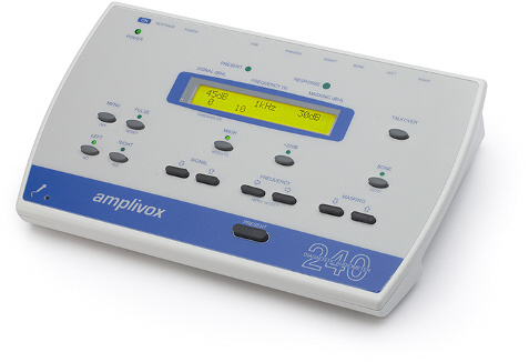 AMPLIVOX 240 hordozható diagnosztikus audiométer