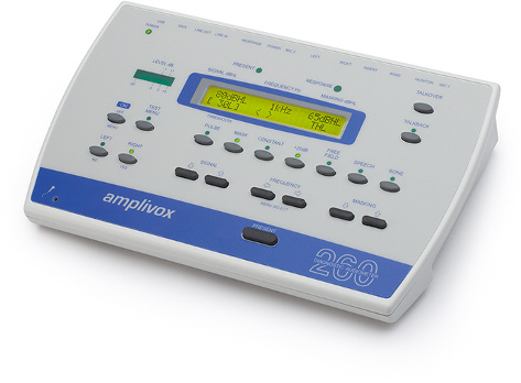 AMPLIVOX 260 hordozható diagnosztikus audiométer